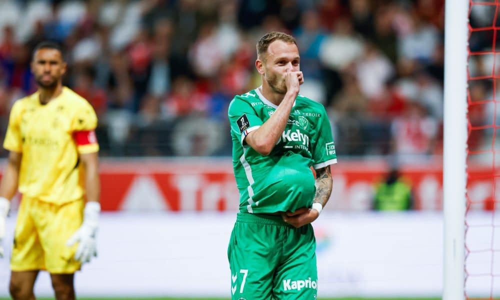 Irvin Cardona, l'attaquant de l'ASSE, a été décisif