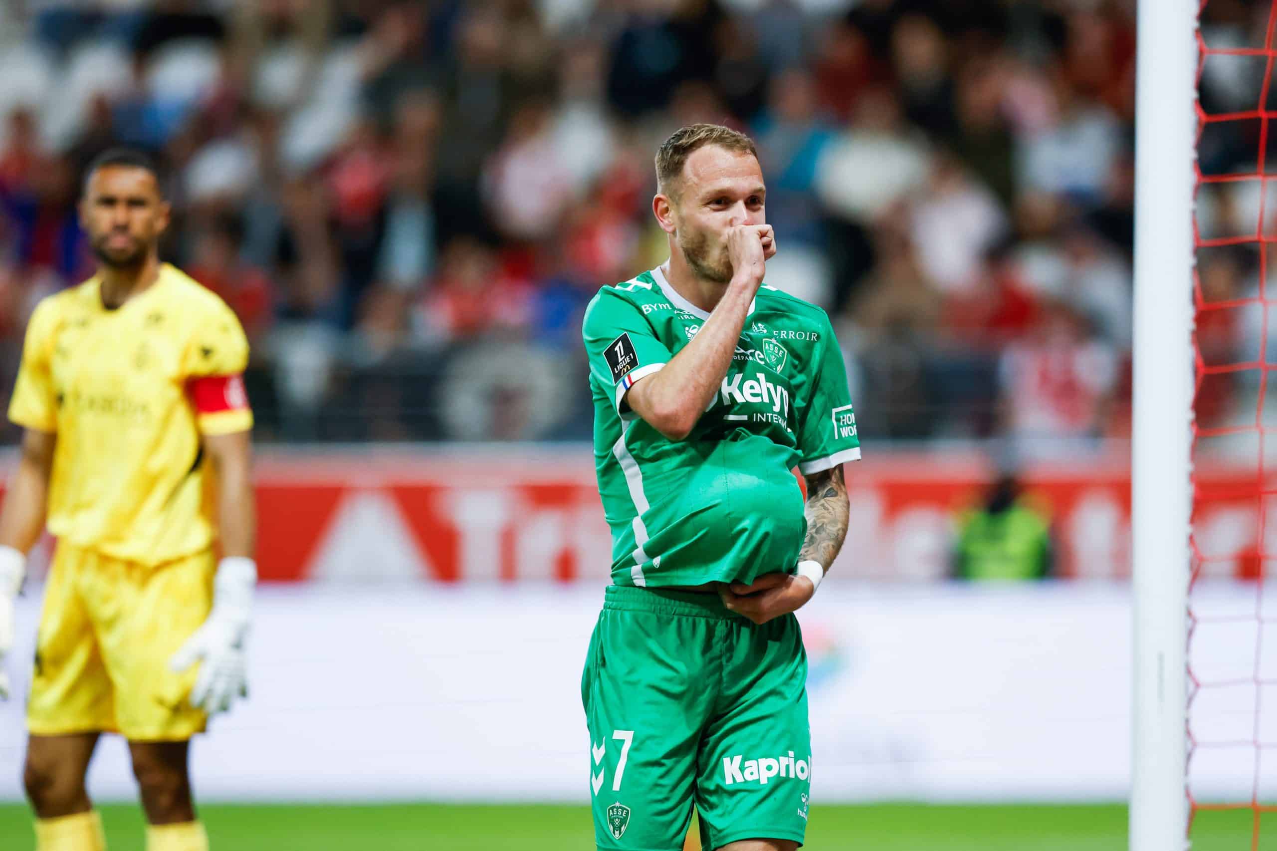 Irvin Cardona, l'attaquant de l'ASSE, a été décisif