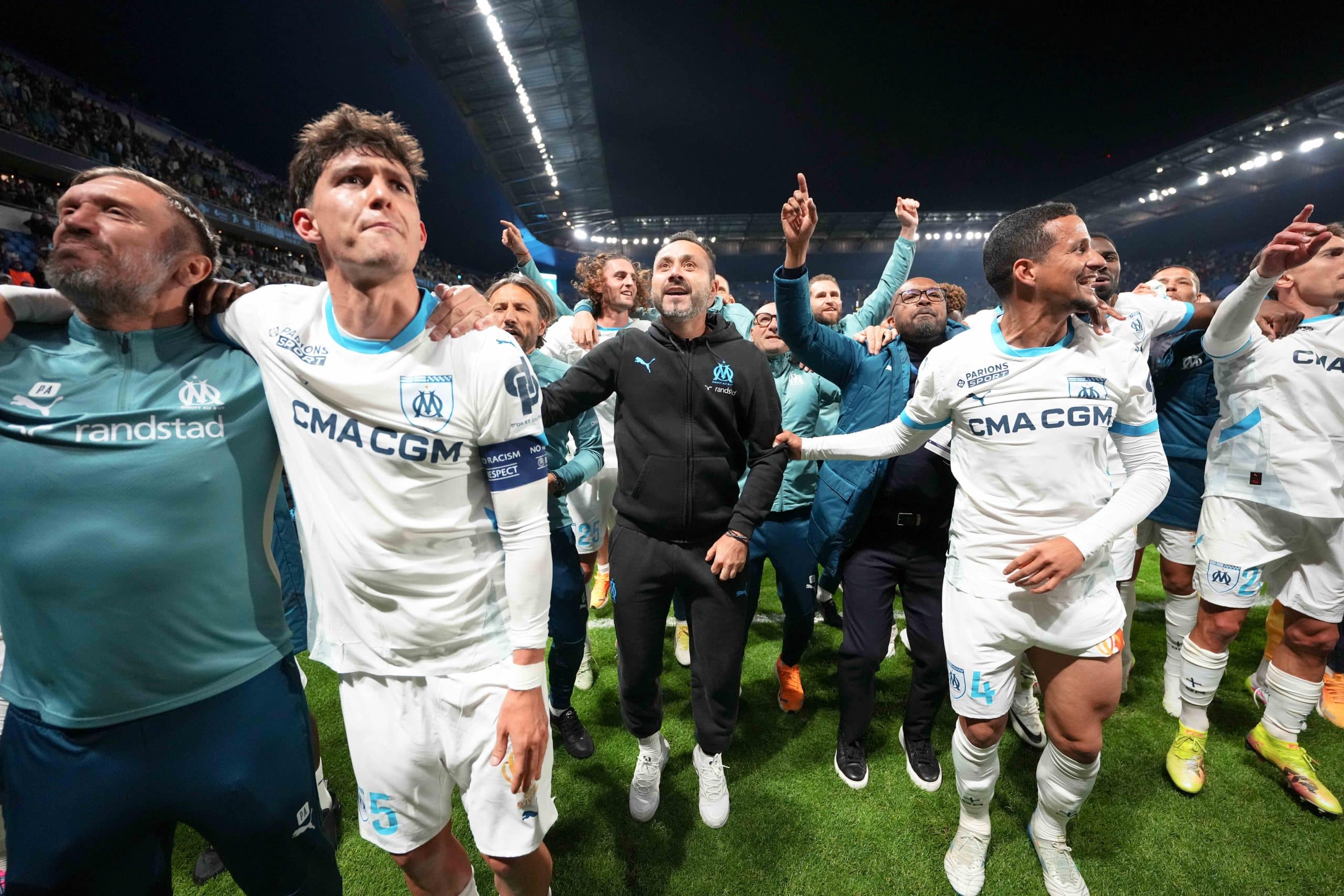 Leonardo Balerdi peut fêter la qualification avec l'OM...