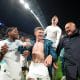 La joie de Quentin Merlin après la qualification de l'OM pour la Champions League.