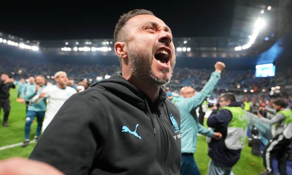 Roberto De Zerbi, l'entraîneur de l'OM