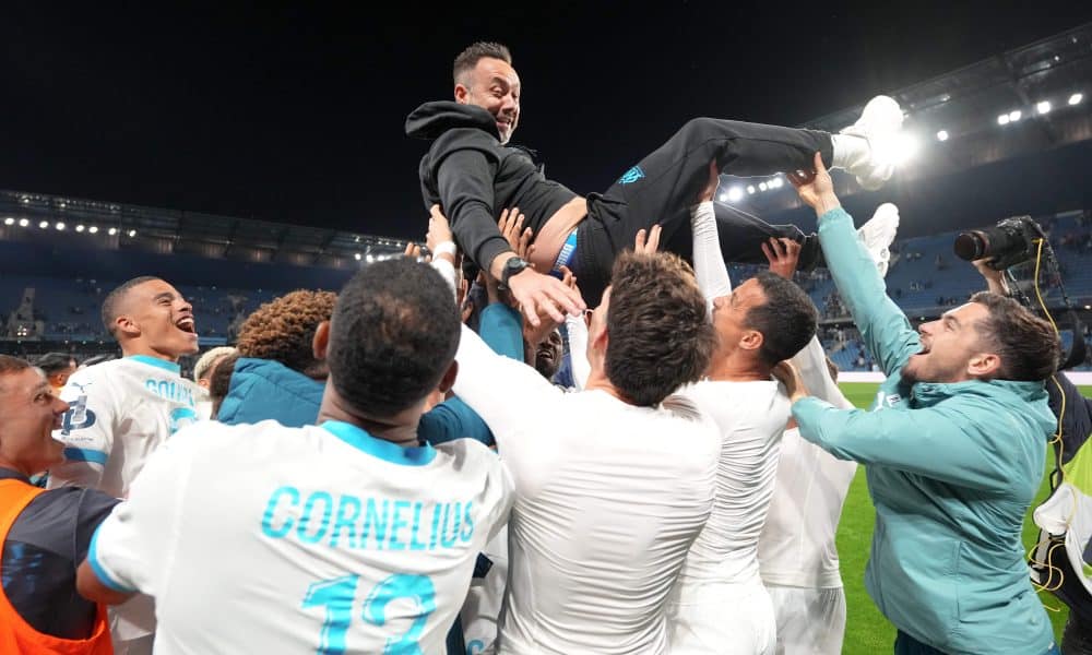 Roberto De Zerbi, le coach de l'OM.
