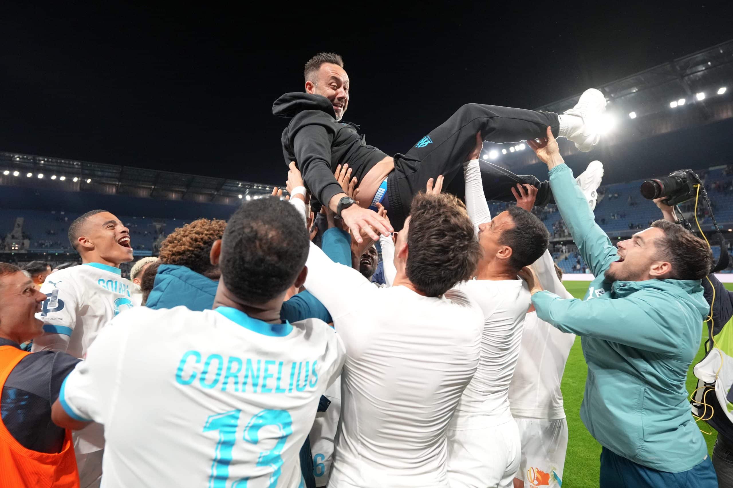 Roberto De Zerbi, le coach de l'OM.