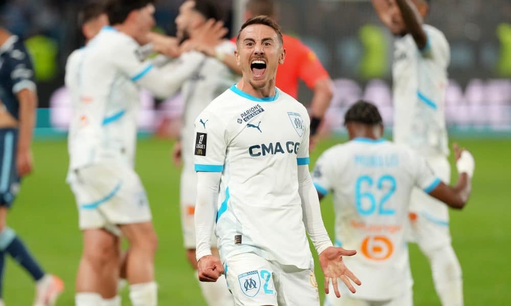 Valentin Rongier, le milieu de l'OM.