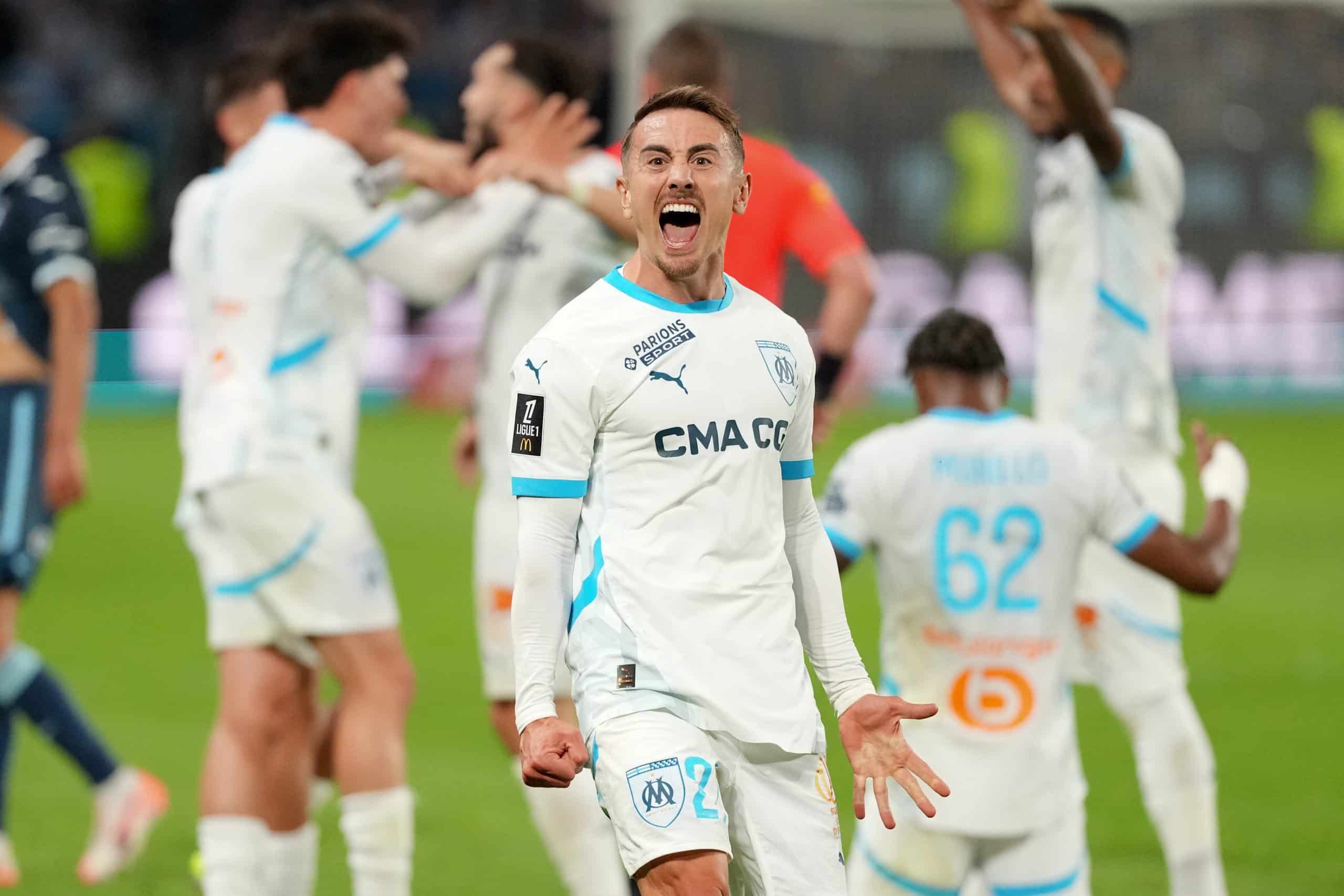 Valentin Rongier, le milieu de l'OM.