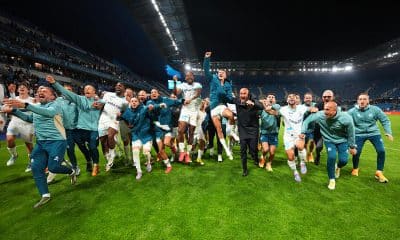 La joie de l'OM