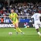 Le défenseur du FC Nantes Nicolas Pallois, lors du match à Auxerre.