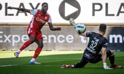 Mohamed Bayo sous le maillot du Royal Antwerp