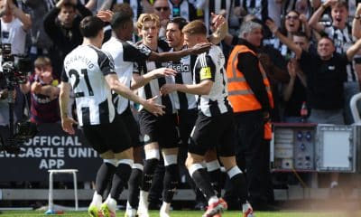 Les joueurs de Newcastle