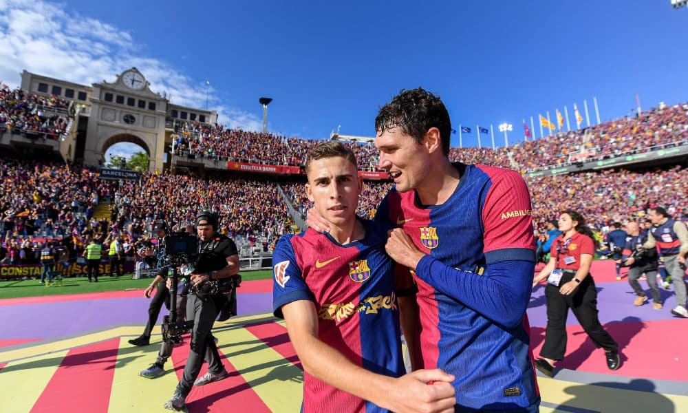Fermin Lopez et Andreas Christensen (FC Barcelone)
