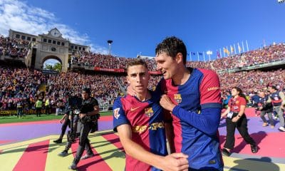 Fermin Lopez et Andreas Christensen (FC Barcelone)