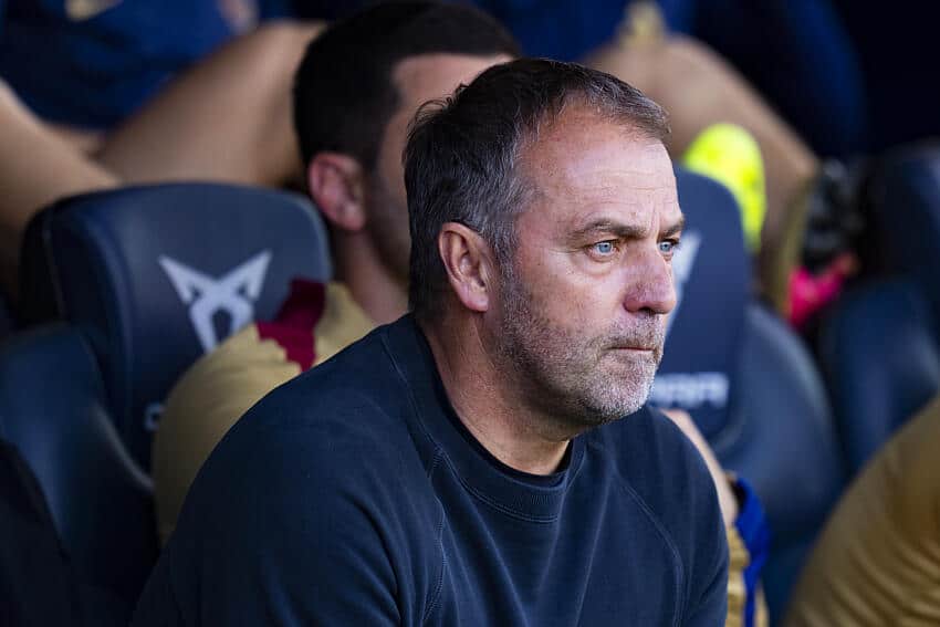 Hansi Flick au FC Barcelone