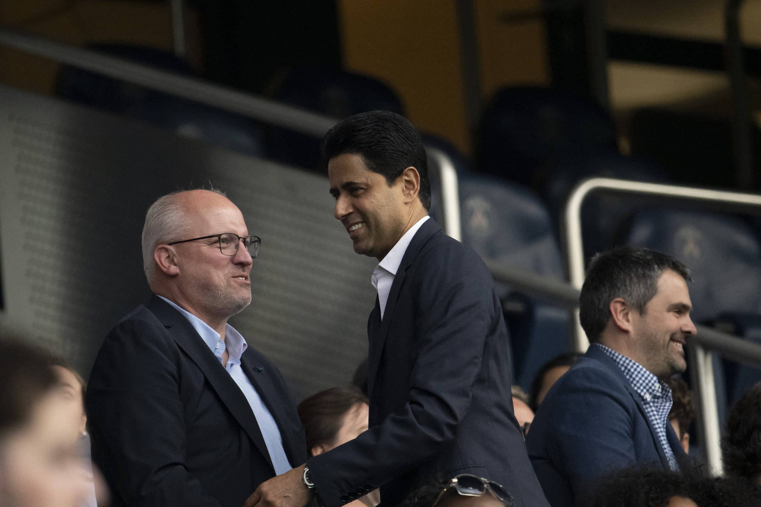 Le président du PSG, Nasser al-Khelaïfi.