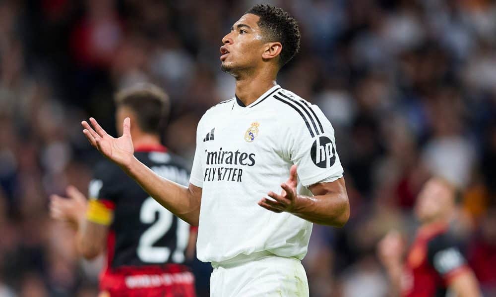 Jude Bellingham, du Real Madrid, ici face à Majorque.