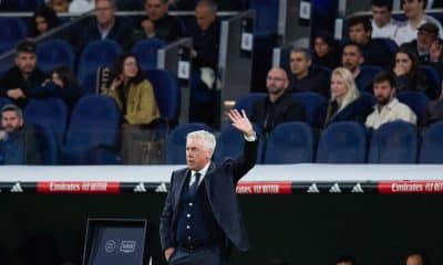 L'entraîneur du Real Madrid, Carlo Ancelotti.