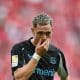 Le milieu offensif allemand Florian Wirtz, sous le maillot du Bayer Leverkusen.