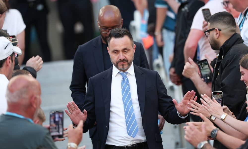 Roberto De Zerbi, le coach de l'OM