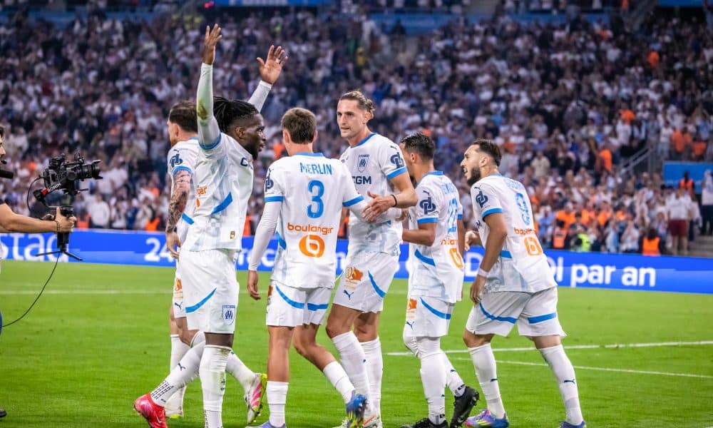 Les joueurs de l'OM