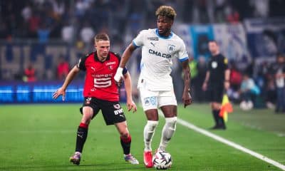 Amir Murillo (OM) lors du dernier match de la saison face à Rennes