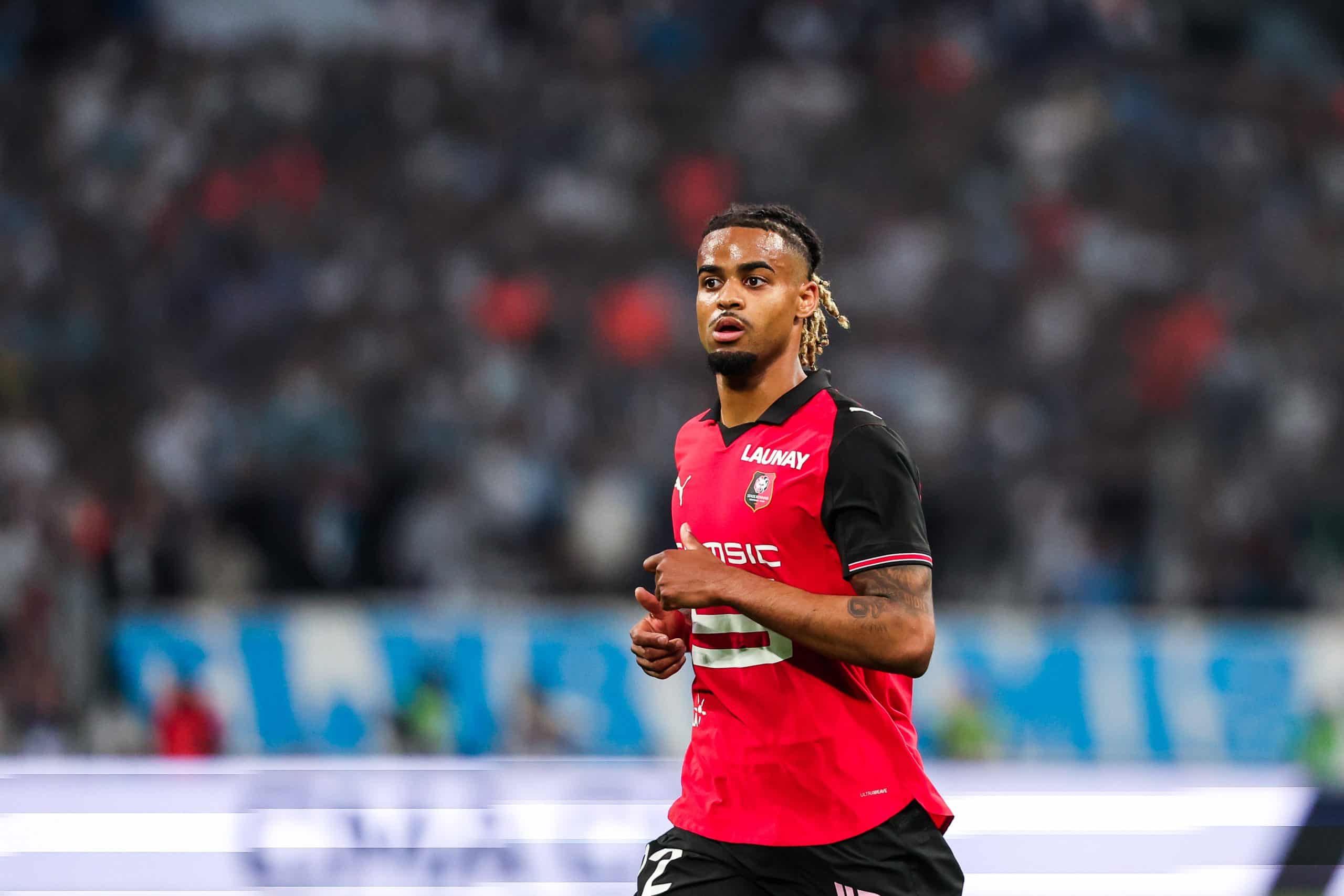 Lorenz Assignon, le latéral droit du Stade Rennais.