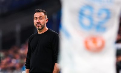 L'entraîneur de l'OM, Roberto De Zerbi, ciblé par des clubs étrangers.