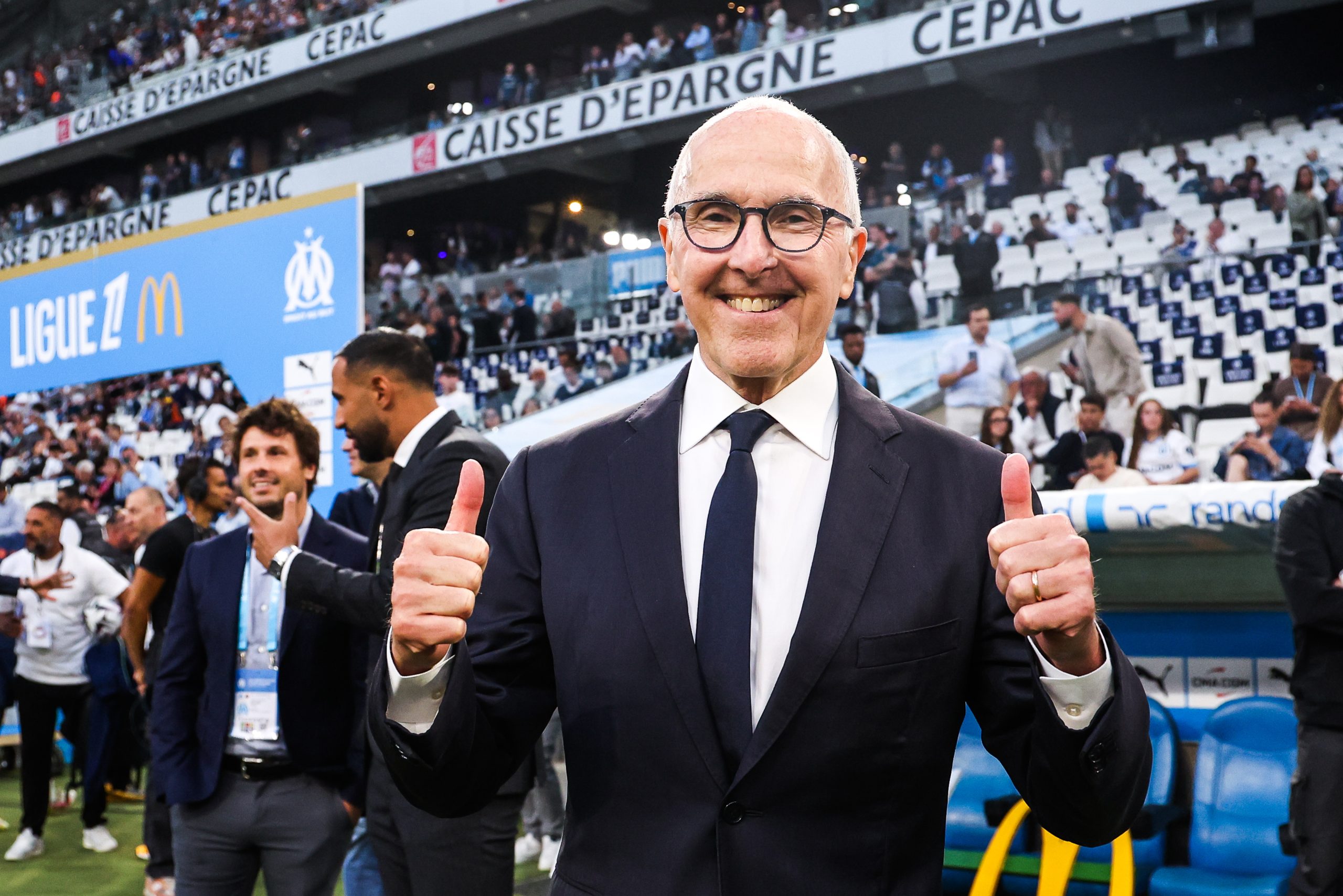 Frank McCourt à l'OM