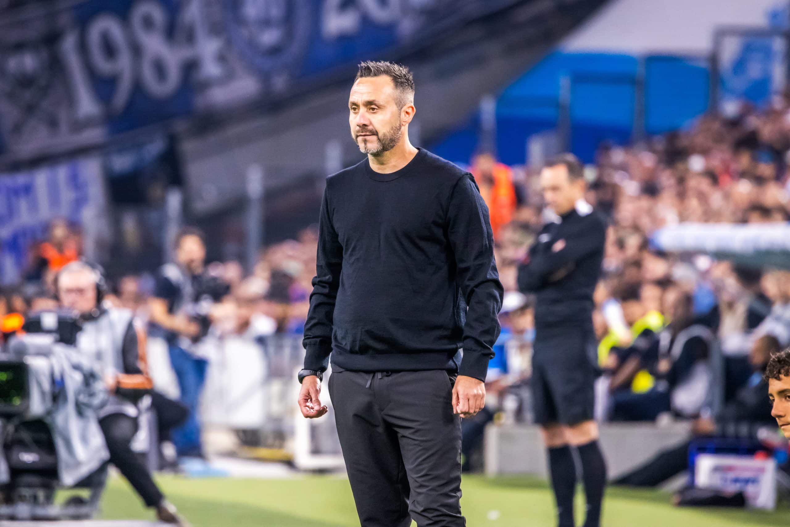 Roberto De Zerbi, l'entraîneur de l'OM