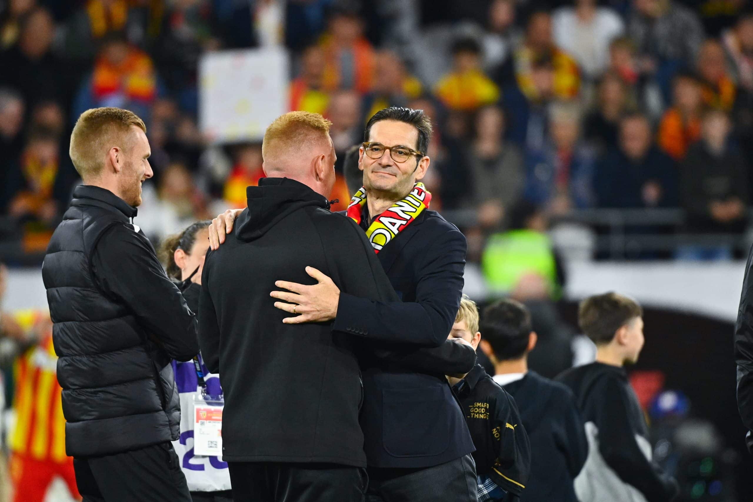 Joseph Oughourlian, le président du RC Lens