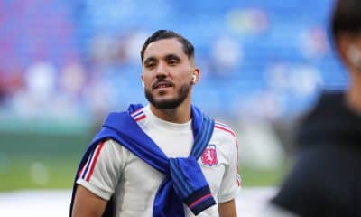 Rayan Cherki avant le dernier match de la saison de l'OL, face à Angers.