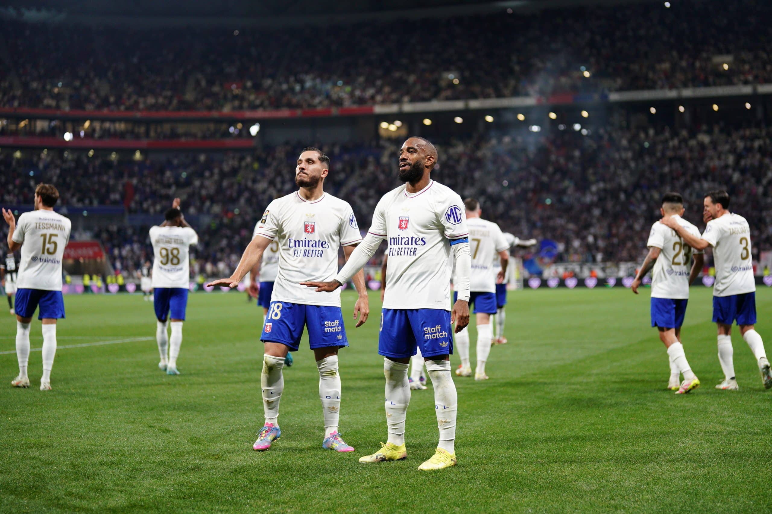 Alexandre Lacazette, le héros de l'OL.