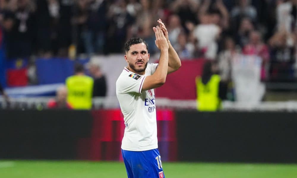 Rayan Cherki, le milieu offensif de l'OL.