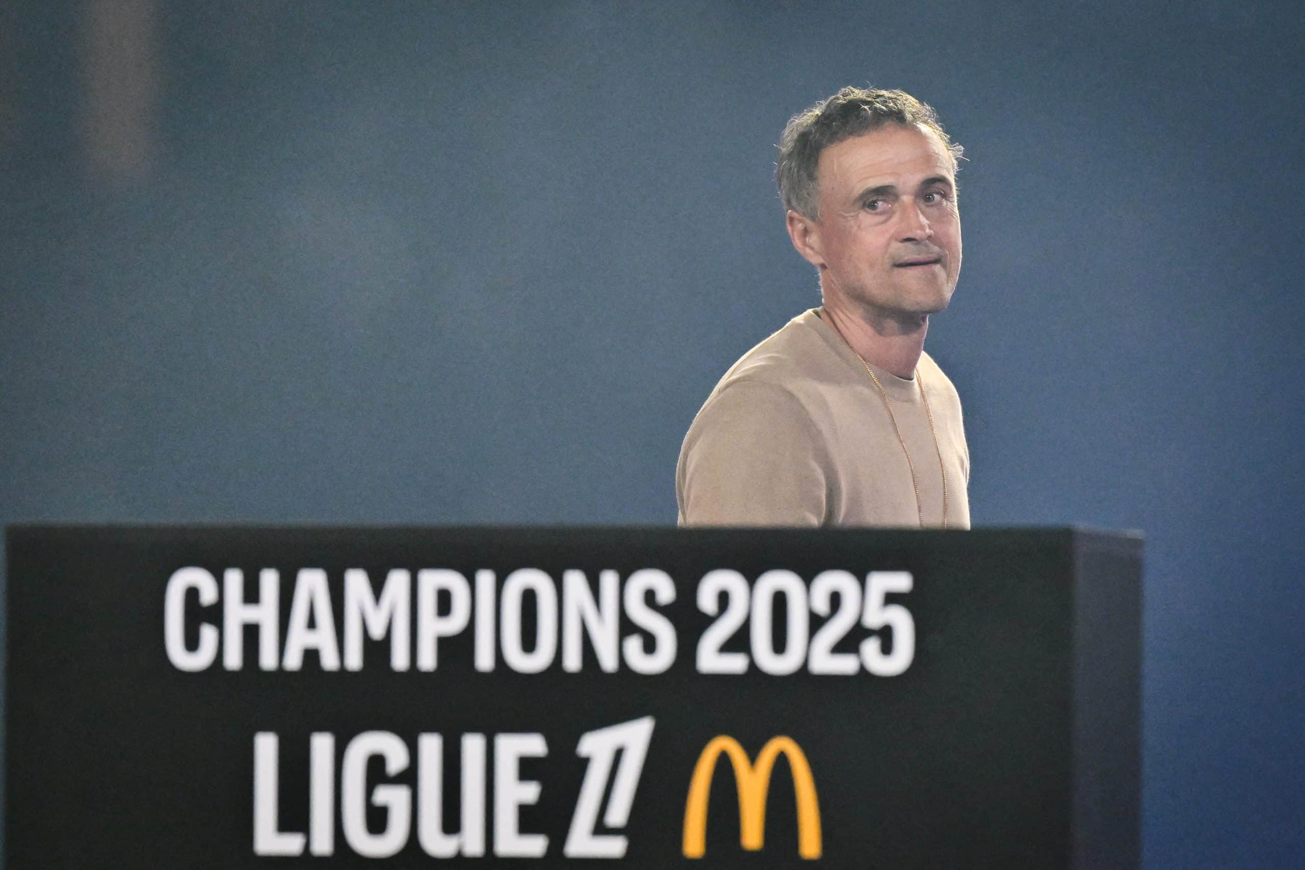 Luis Enrique, le coach du PSG.