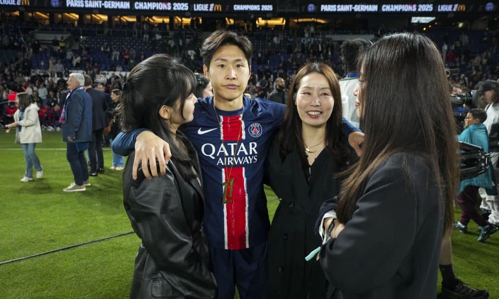 Kang-In Lee, l'ailier du PSG.