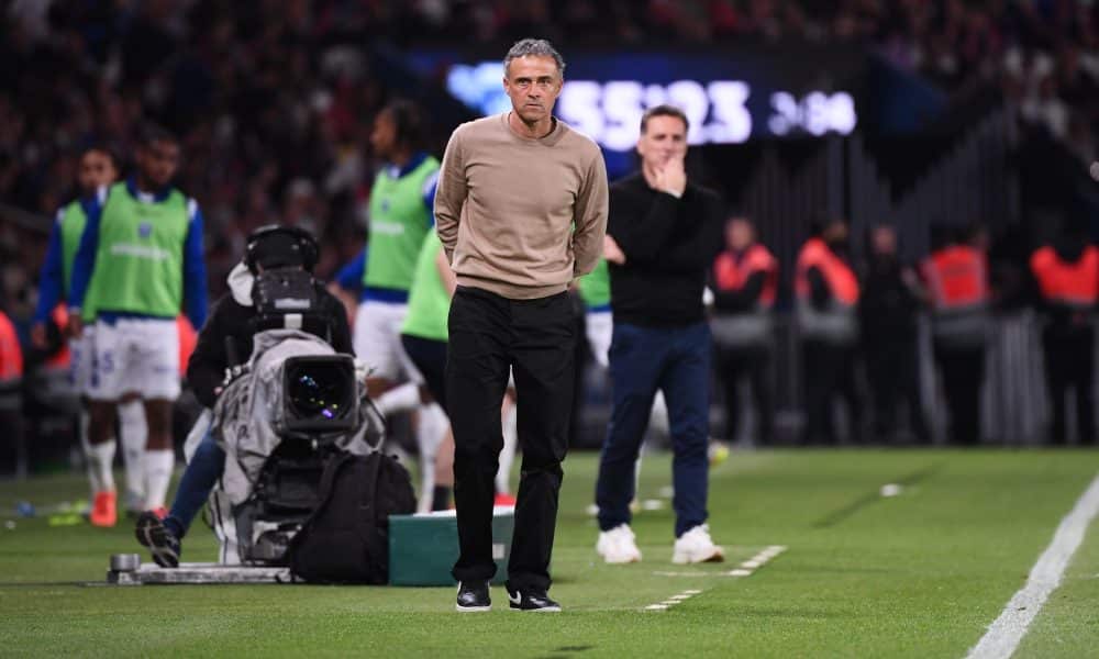 Luis Enrique, l'entraîneur du PSG