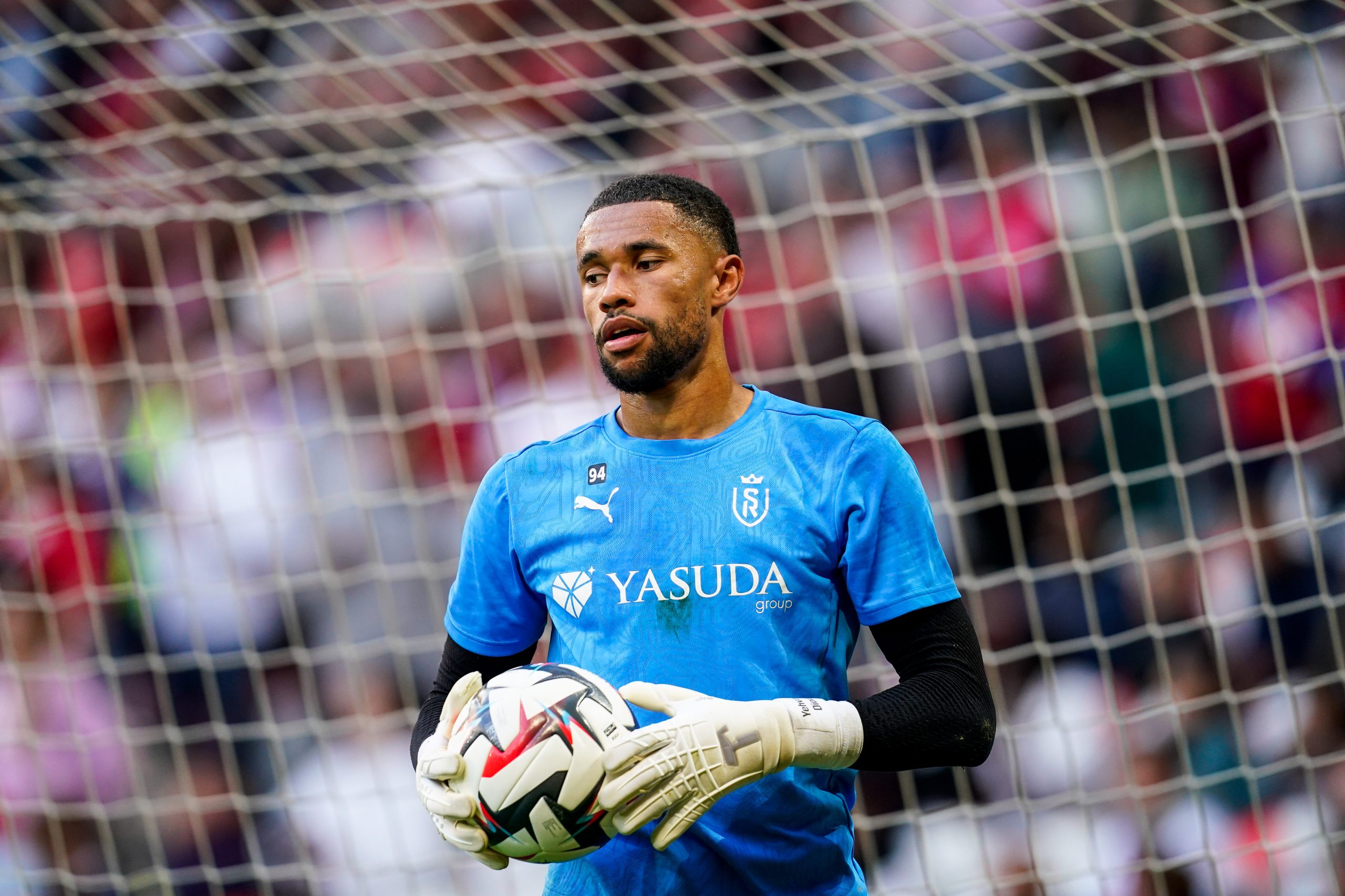 Le gardien du Stade de Reims Yehvann Diouf.