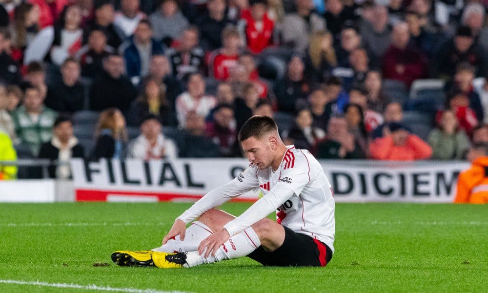 Le jeune milieu offensif de River Plate Franco Mastantuono.