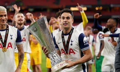 Le latéral gauche de Tottenham Sergio Reguilon intéresse Monaco.