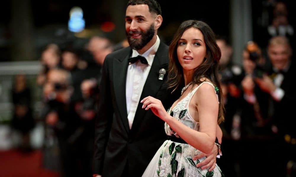 Karim Benzema et Lyna Khoudri au festival de Cannes.