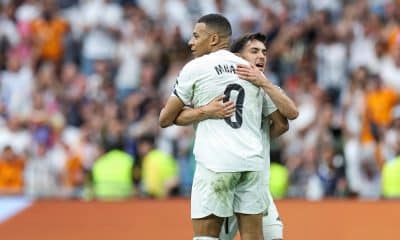Kylian Mbappé a vu double avec le Real Madrid.