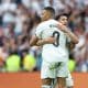Kylian Mbappé a vu double avec le Real Madrid.