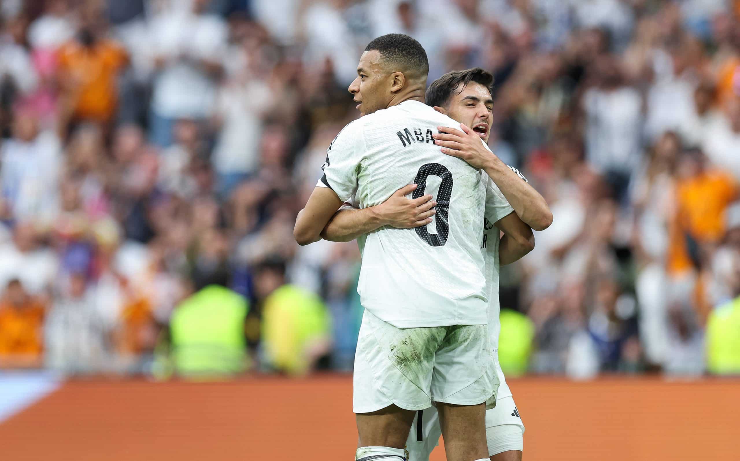 Kylian Mbappé a vu double avec le Real Madrid.
