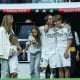 Luka Modric et sa famille.