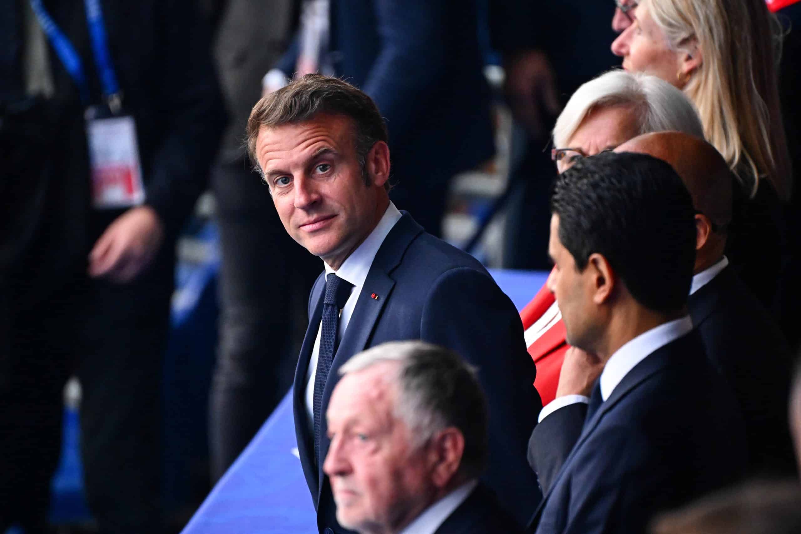 Emmanuel Macron, le Président de la République française.