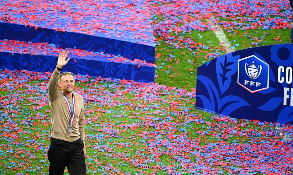 Luis Enrique, l'entraîneur du PSG