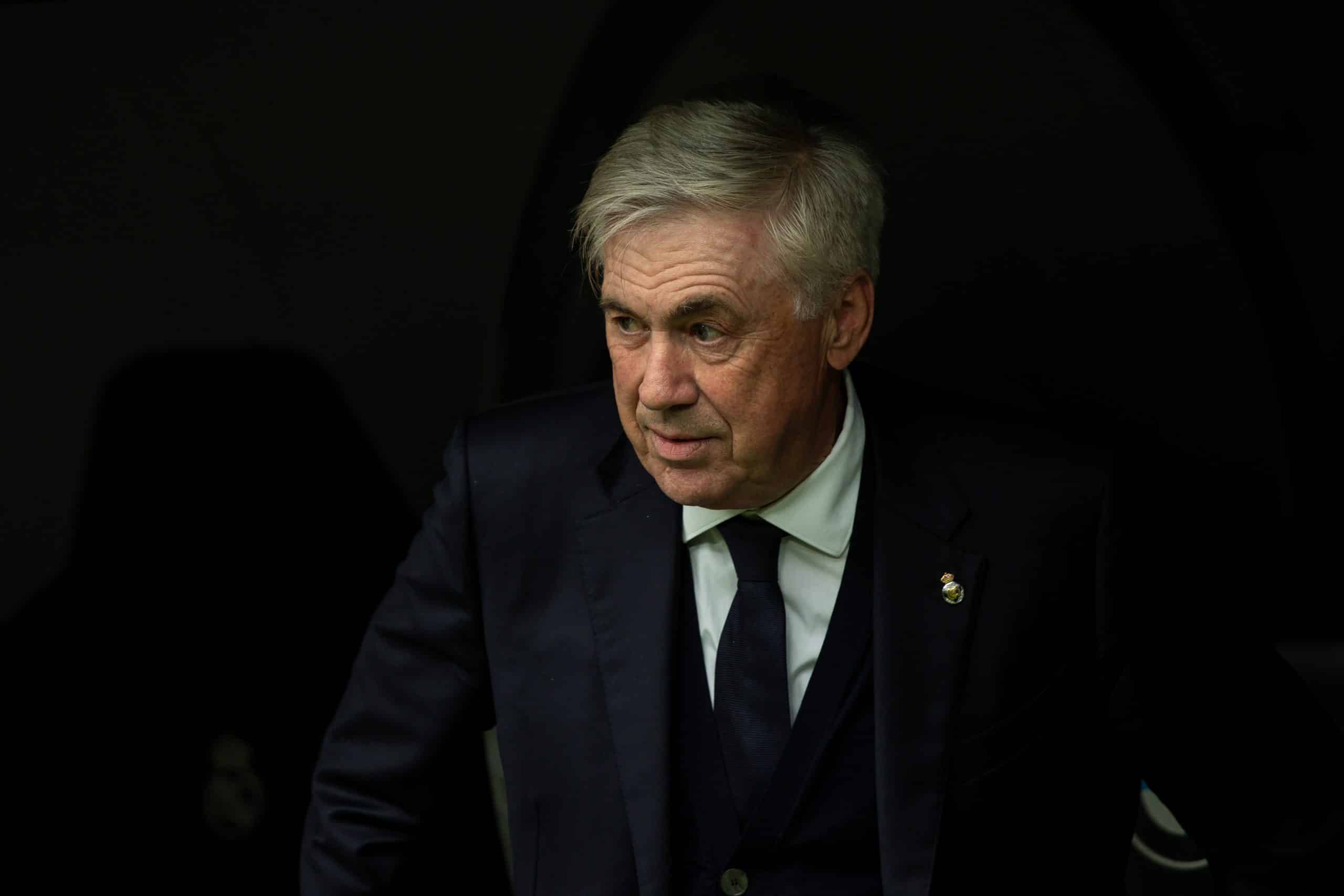 Carlo Ancelotti, le coach du Real Madrid.