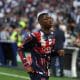 Ousmane Dembélé lors de l'échauffement de la finale de Champions League entre le PSG et l'Inter Milan.