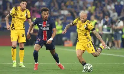 PSG – Inter Milan : le but de Désiré Doué en vidéo