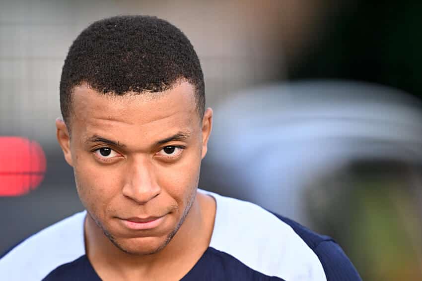 Kylian Mbappé en Bleu