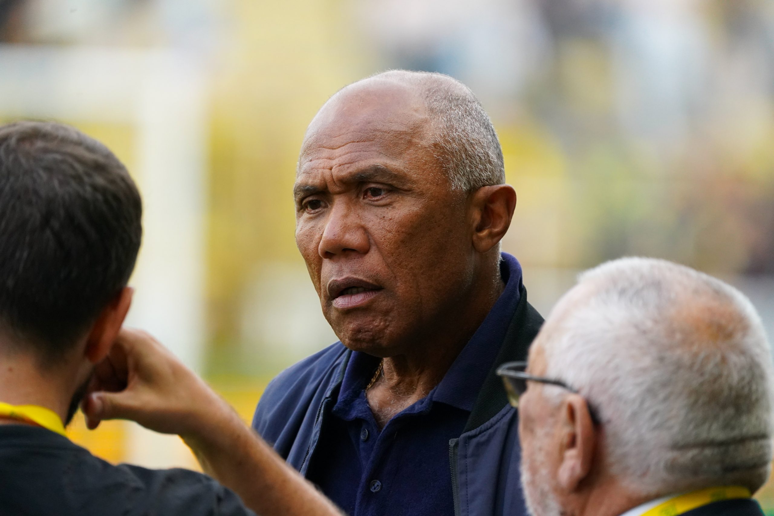 Antoine Kombouaré lors de son dernier match sur le banc du FC Nantes.