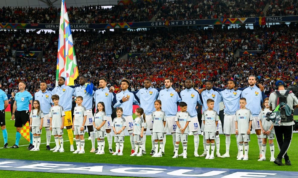 L'équipe de France alignée ce soir en demi-finales de la Ligue des Nations face à l'Espagne.
